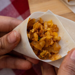 Chicken Kheema Samosas