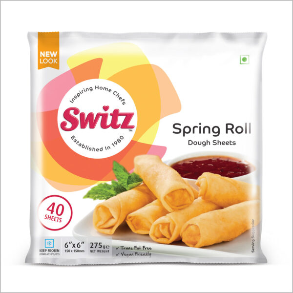 Switz Spring Roll Sheets 6"