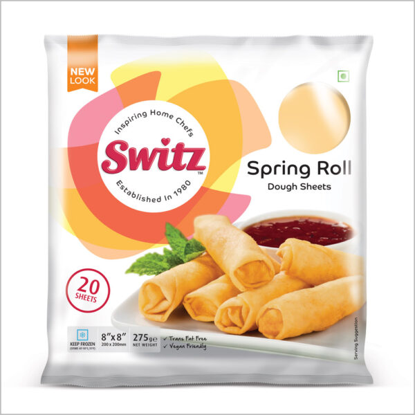 Switz Spring Rolls Sheets 8"