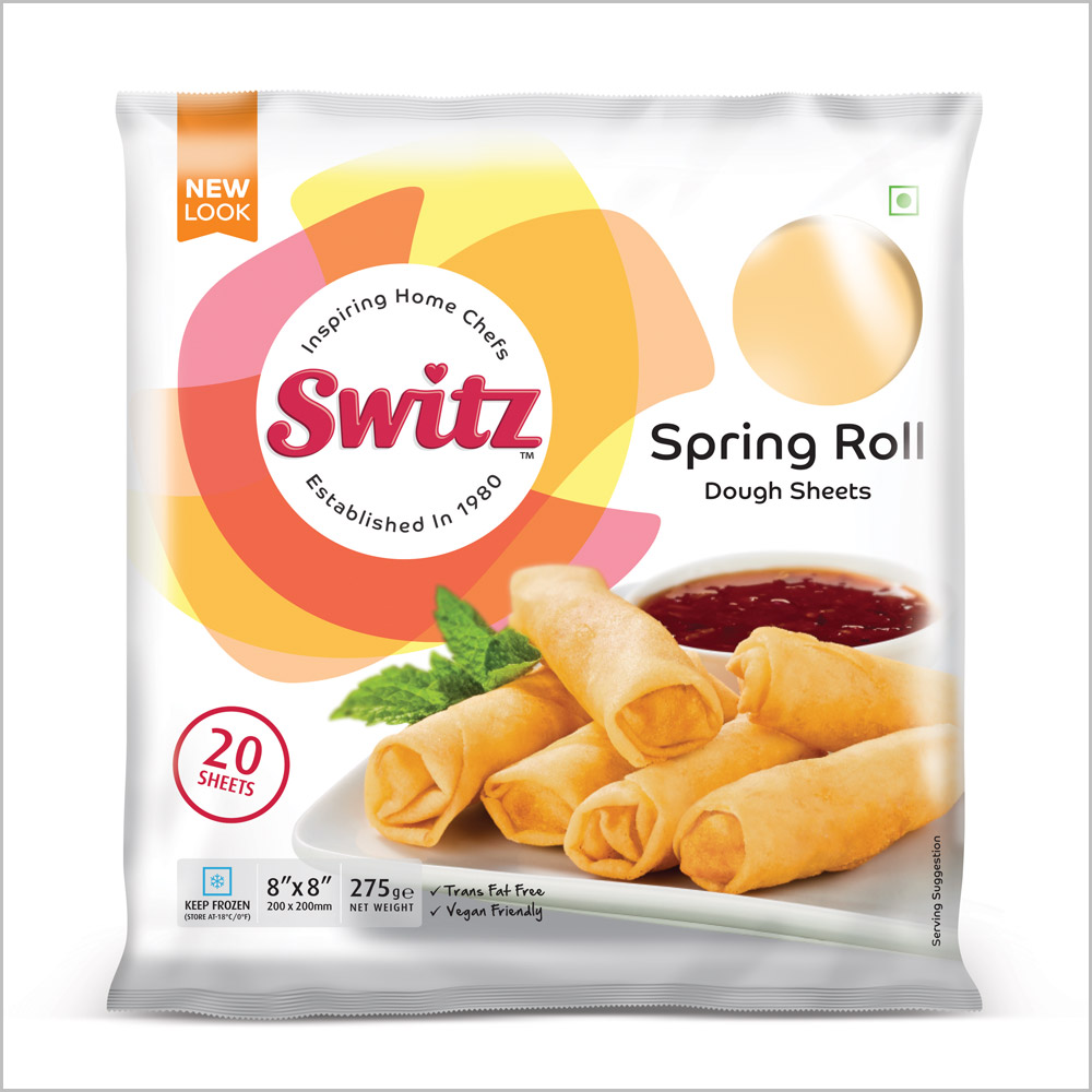 Switz Spring Rolls Sheets 8"
